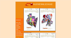 Desktop Screenshot of kleinemalschule-zke.de